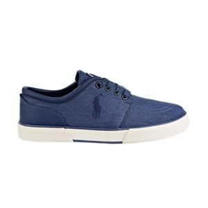 Men's Polo Ralph Lauren Navy Faxon Low Sneakers